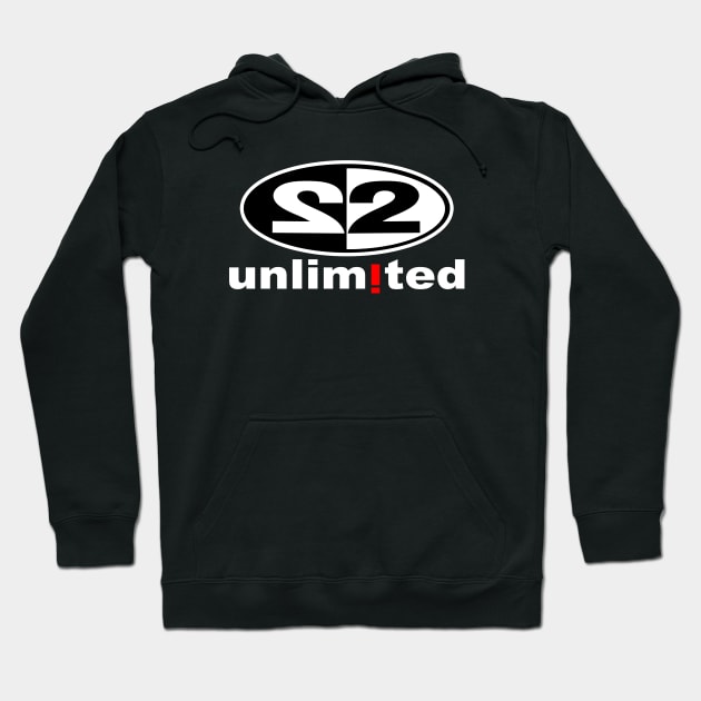 2 UNLIMITED - dance music 90s Hoodie by BACK TO THE 90´S